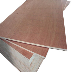 Okoume/bintangor playwood red color 4x8 packing plywood laminated wood for sale