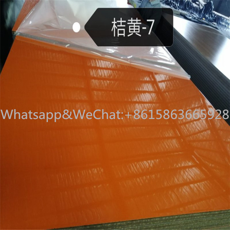 Wholesale MDf Melamine faced HDf board 18Mm Uv pre finished high Glossy MDF For Furniture