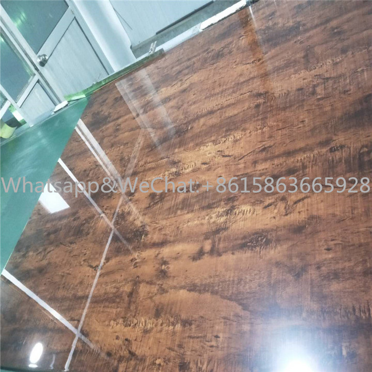 UV board High Glossy 15mm 16mm 18mm UV/Acrylic/PETG Melamine MDF Board For Kitchen Cabinet