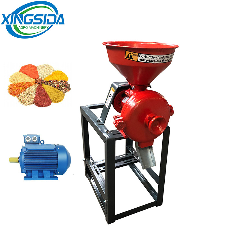 Wholesale grain processing machinery 120kg/h moulin farine de mais home wheat flour mill grinder