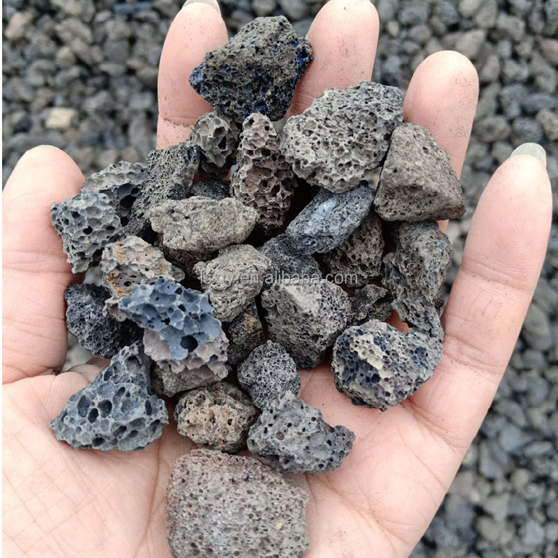 China Factory Selling Black Volcanic stone Red Lava Rock White Pumice stone for Horiculture