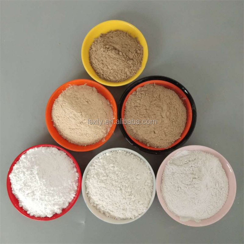 raw sodium bentonite clay powder price for drilling mud cosmetic in tons 25kg bag white calcium bentonite clay