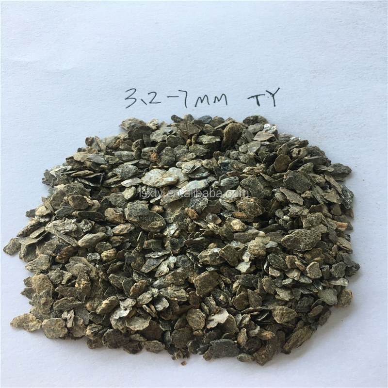 Wholesale Bulk Crude Expand Times 7-11 times Gold Raw Vermiculite