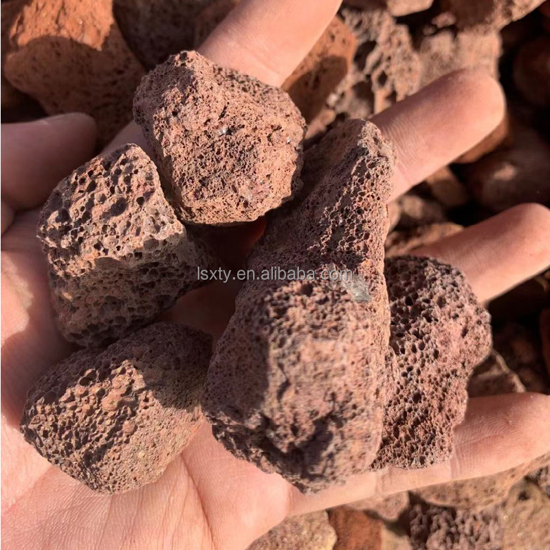 China Factory Selling Black Volcanic stone Red Lava Rock White Pumice stone for Horiculture