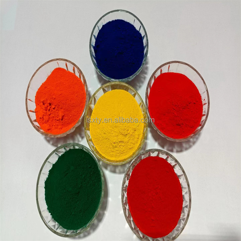 Inorganic Pigment Powder Iron Oxide Red/Black/Yellow/Blue/Green/Orange/Brown for Pigment for Concrete and Cement