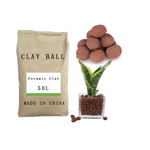 Soilless Culture ceramic ball clay balls hydroponics for plants price seed garden terracotta aquaponic clay balls pebbles