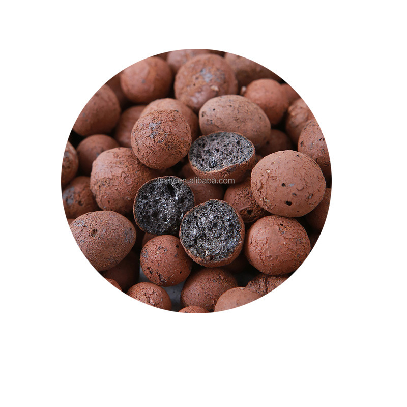 Soilless Culture ceramic ball clay balls hydroponics for plants price seed garden terracotta aquaponic clay balls pebbles