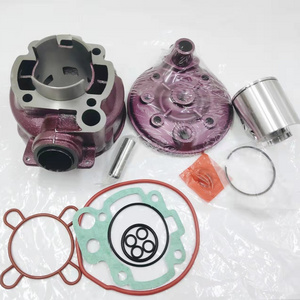 49mm Big Bore 70cc Cylinder Kit AM6 for motorcycle engine parts with Cylinder Block Piston Rings Gasket Kit