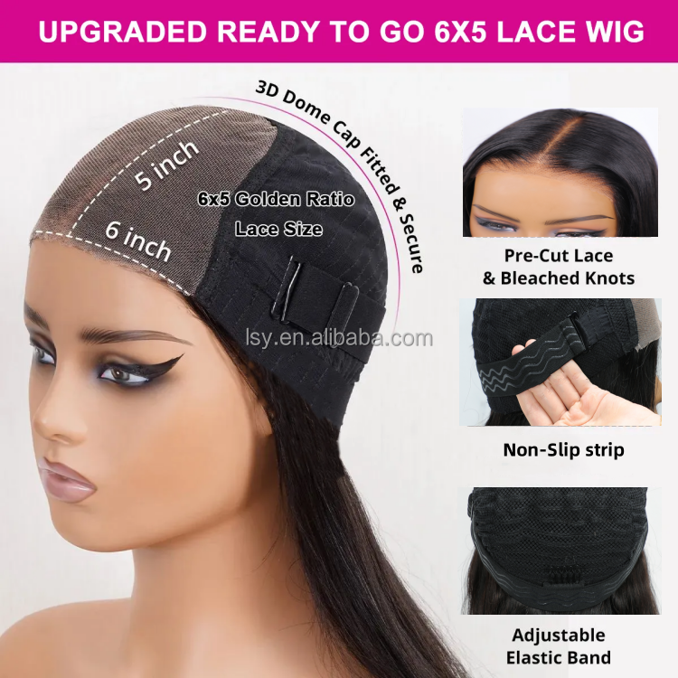 Cheap Wholesale Wigs Raw Virgin Natural Human Hair Lace Front Wigs For Black Women Pre Pluck Hd Lace Frontal Wigs Human Hair