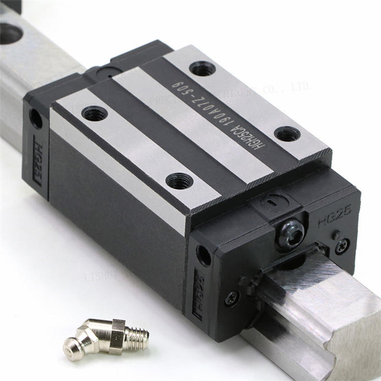 Linear Rail HGR15 Linear Guide Rail with HGH15CA Bearing Block Set Slide Guideway Shaft Rod for DIY CNC