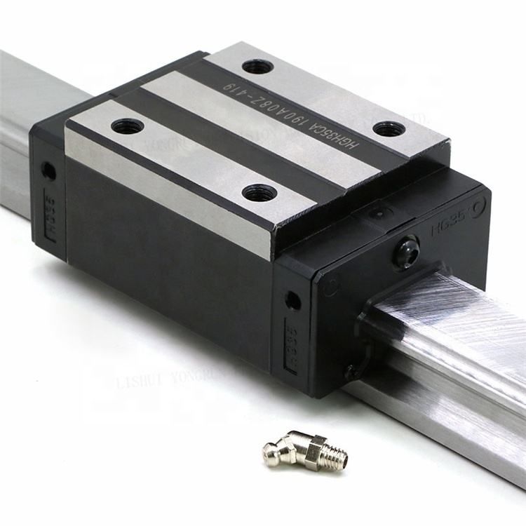 Heavy Duty Linear Bearing Slide Rails and block HGH20CA For Automotion Machine