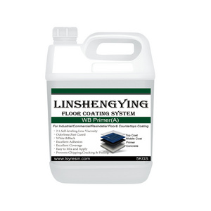 2:1 30mins Fast Cured White Black Grey WB Primer Sealer for Floor and Countertops Coating on Concrete Cement Wood Ceramic Tiles