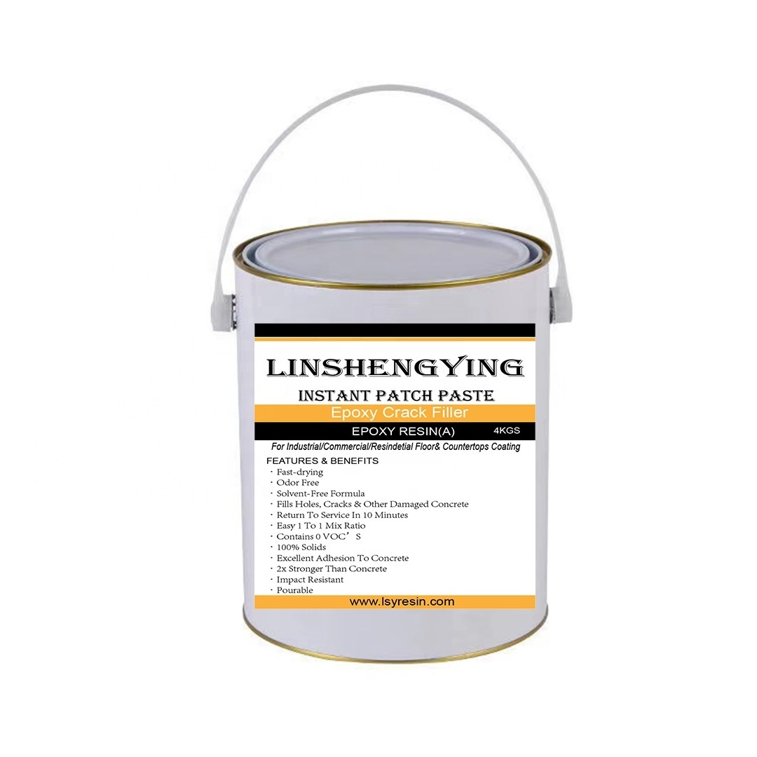 Two Components Liquid Concrete Crack Sealer and Filler for Epoxy Concrete Floor Coating and Painting System