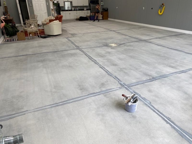 Two Components Liquid Concrete Crack Sealer and Filler for Epoxy Concrete Floor Coating and Painting System