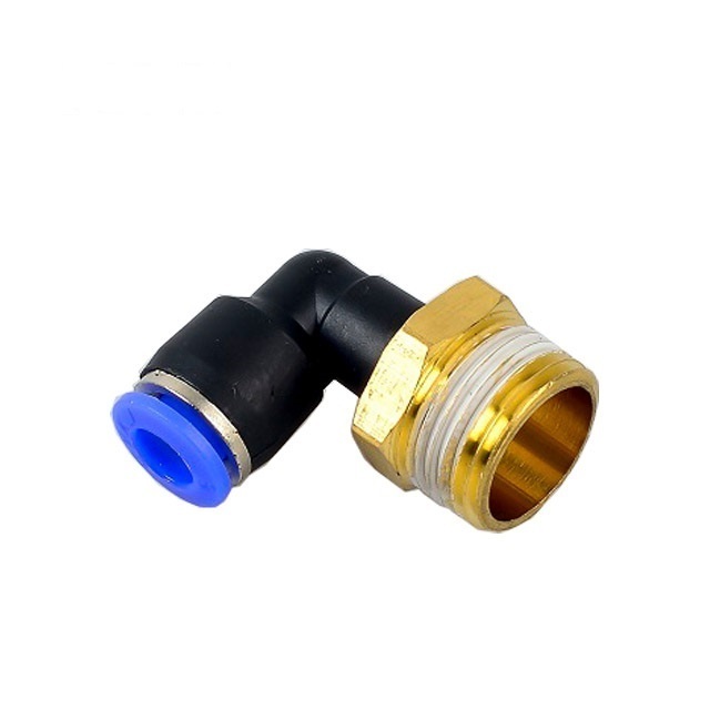 PL series Pipe Fittings Plastic Elbow Tube Connector PL8-02 90 Elbow One Touch Quick Push in Pneumatic Fitting