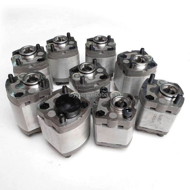 Hydraulic Power Unit Machinery 1 Piece Hydraulic Gear Pump Rotary Pump High Pressure Gear Pump Aluminum Alloy Hydraulic Oil