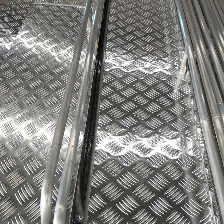 Diamond walkway plank safety grating aluminum anti-skid perforated diamond safety grating