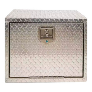 Custom Sliver Pure Aluminum Tool Box Storage Box With Key For storage