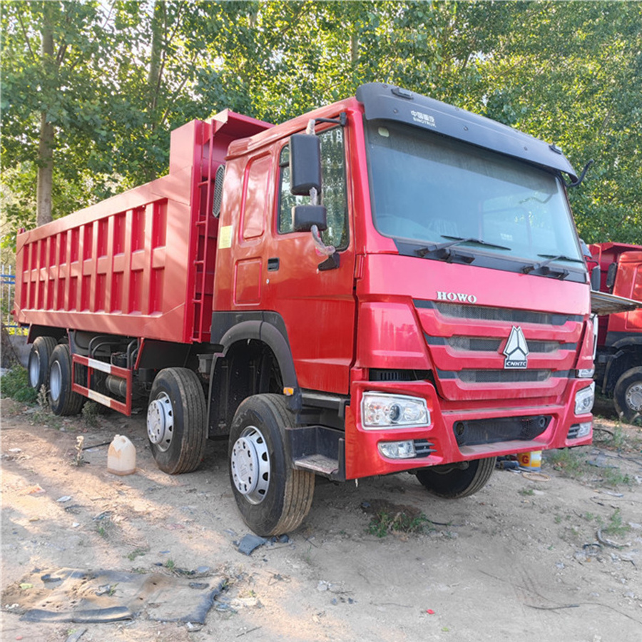 Brand New 12 Wheel Man Diesel Camion Benne Howo Dump Truck For Ghana