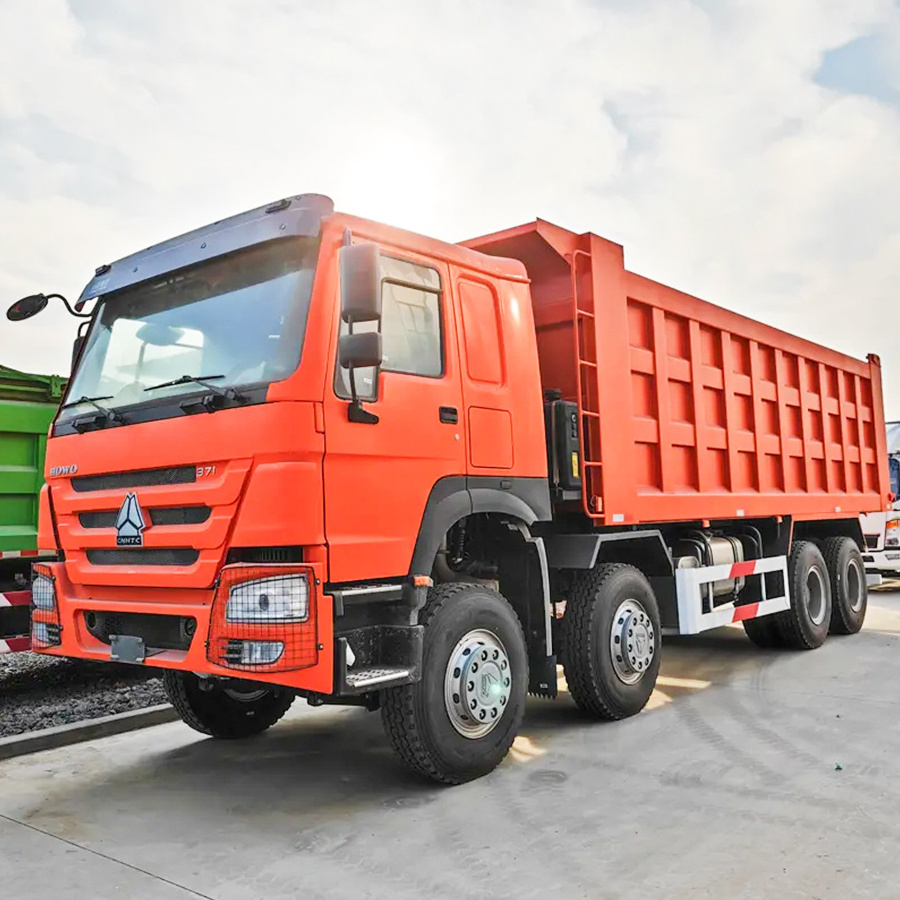 Sino Truck 12 Wheeler 30 Cubic Meters Howo 40tons 8x4 Used Tipper Dump Truck