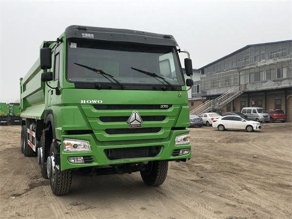 good condition used howo 12 wheelers 8x4 dumper lorry sinotruck 40 50 ton tipper dump truck to Dar es Salaam