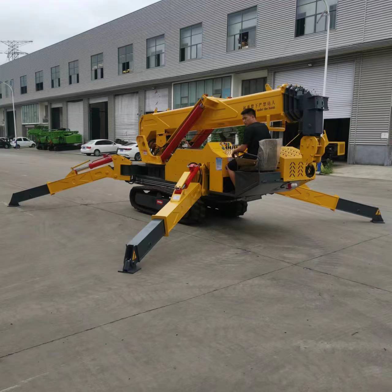 2024 New design big promotion spider crane mobile spider crane 5 ton for sale