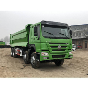 good condition used howo 12 wheelers 8x4 dumper lorry sinotruck 40 50 ton tipper dump truck to Dar es Salaam