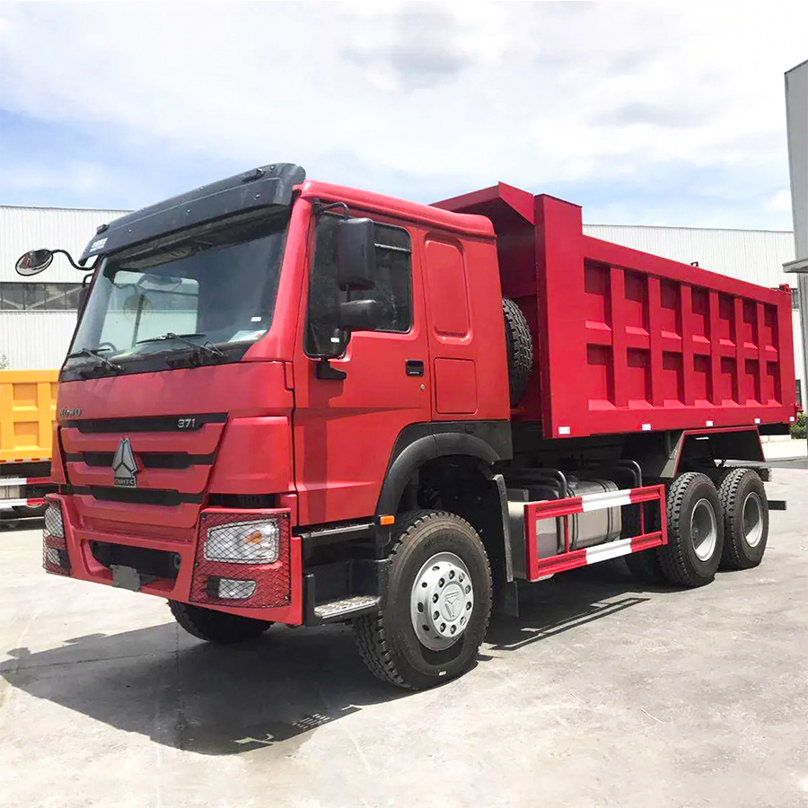 Sinotruk 25 Tons 6x4 Dump Truck Heavy Truck 2024 Brand New Manual 6*4 Howo Dump Truck For Sale 371hp 10 Wheeler Tipper