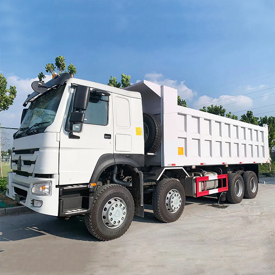 Sinotruk 8x4 375 Hp 12 Wheels Used Howo Dump Truck For Sale