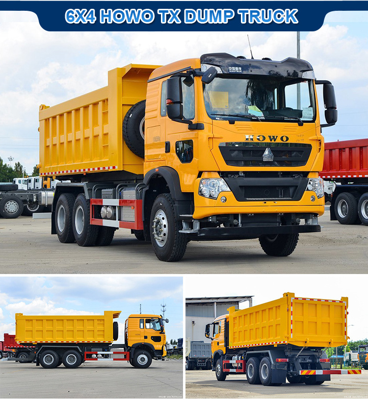 2022 Brand New Sinotruck Howo Tx Series 371hp 6x4 Dump Truck Howo Tx 371 Tipper Truck