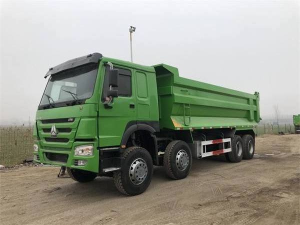 good condition used howo 12 wheelers 8x4 dumper lorry sinotruck 40 50 ton tipper dump truck to Dar es Salaam