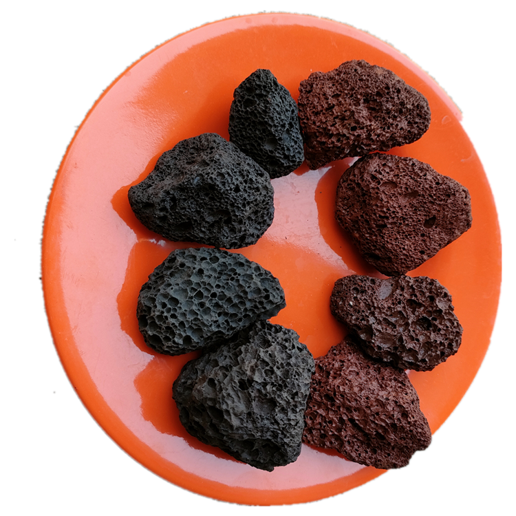 Black Aquarium Sand Decorative Basalt Stone Pumice Horticulture Landscape Red Basaltic Stones from China White Volcanic Rock Ash