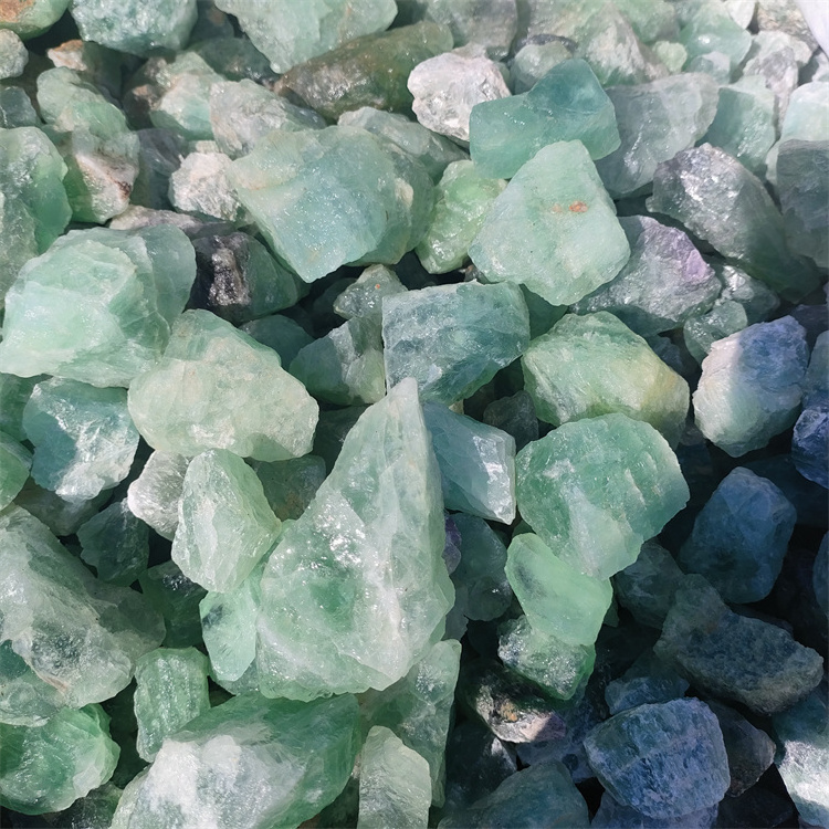 chinese suppliers sell metallurgical grade fluorspar concentrate crystal fluorite raw large rough stone tip for sale