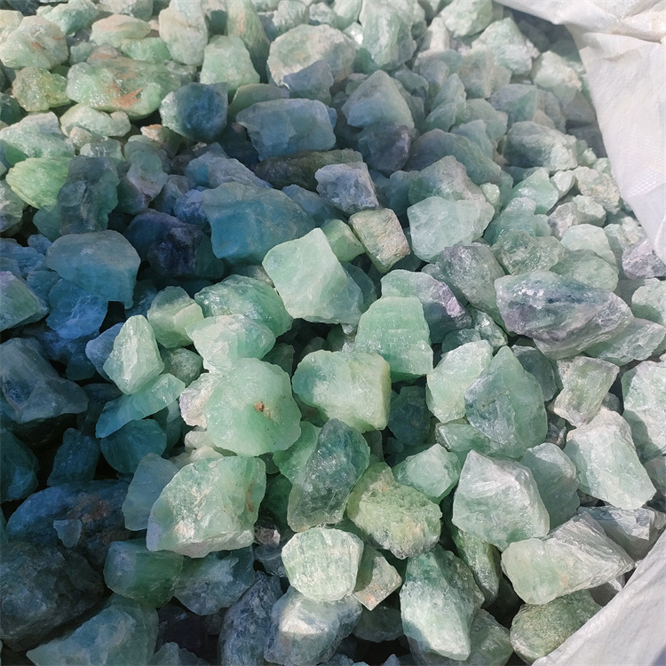 chinese suppliers sell metallurgical grade fluorspar concentrate crystal fluorite raw large rough stone tip for sale