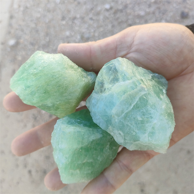 chinese suppliers sell metallurgical grade fluorspar concentrate crystal fluorite raw large rough stone tip for sale