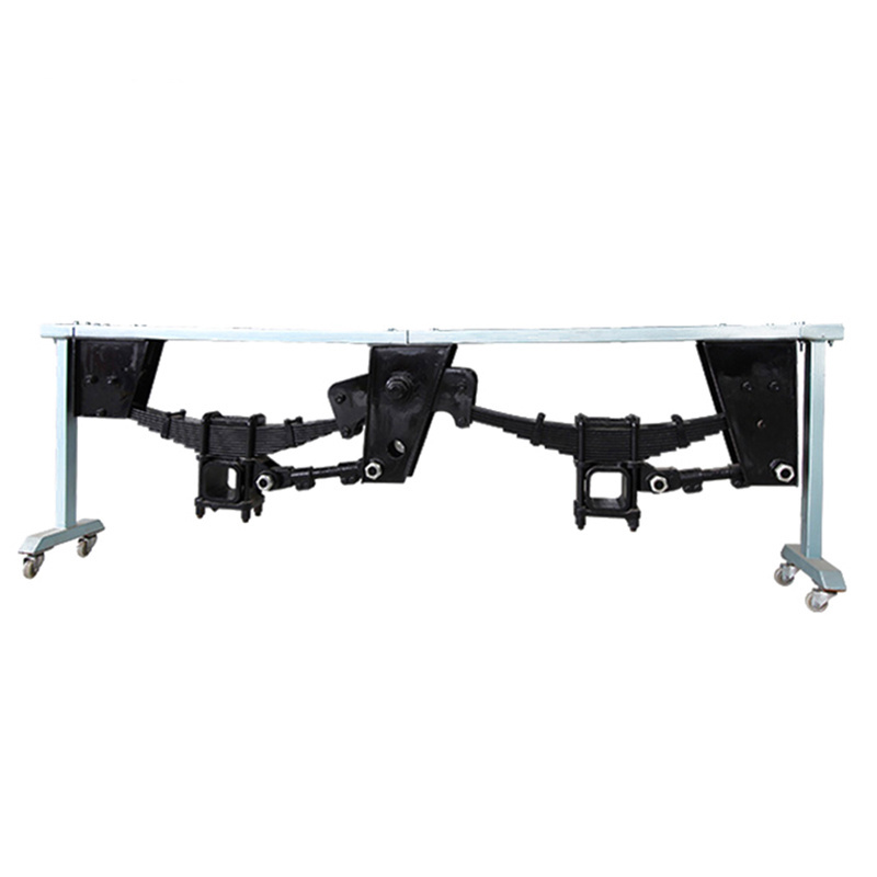 10 Ton 13 Ton Trailer Parts German Type Tandem Axle Trailer Suspensions System