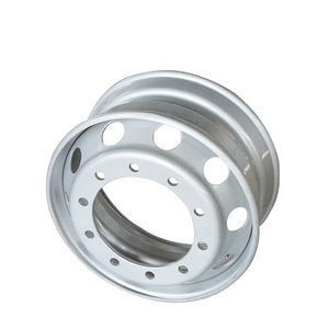 Commercial Truck Steel Wheels Rim/7.5/8.25/9.00/11.75 Factory Manufacturer 22.5 Inch Truck Trailer Rim Wheels