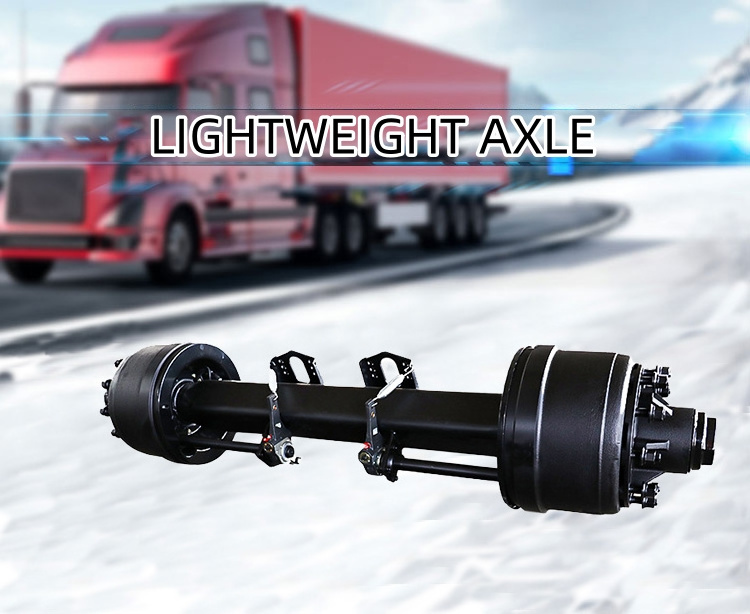 trailer parts Trailer axle 3500 lb  braking Axle Kits with Wheel Hub light duty torsion axle for trailer