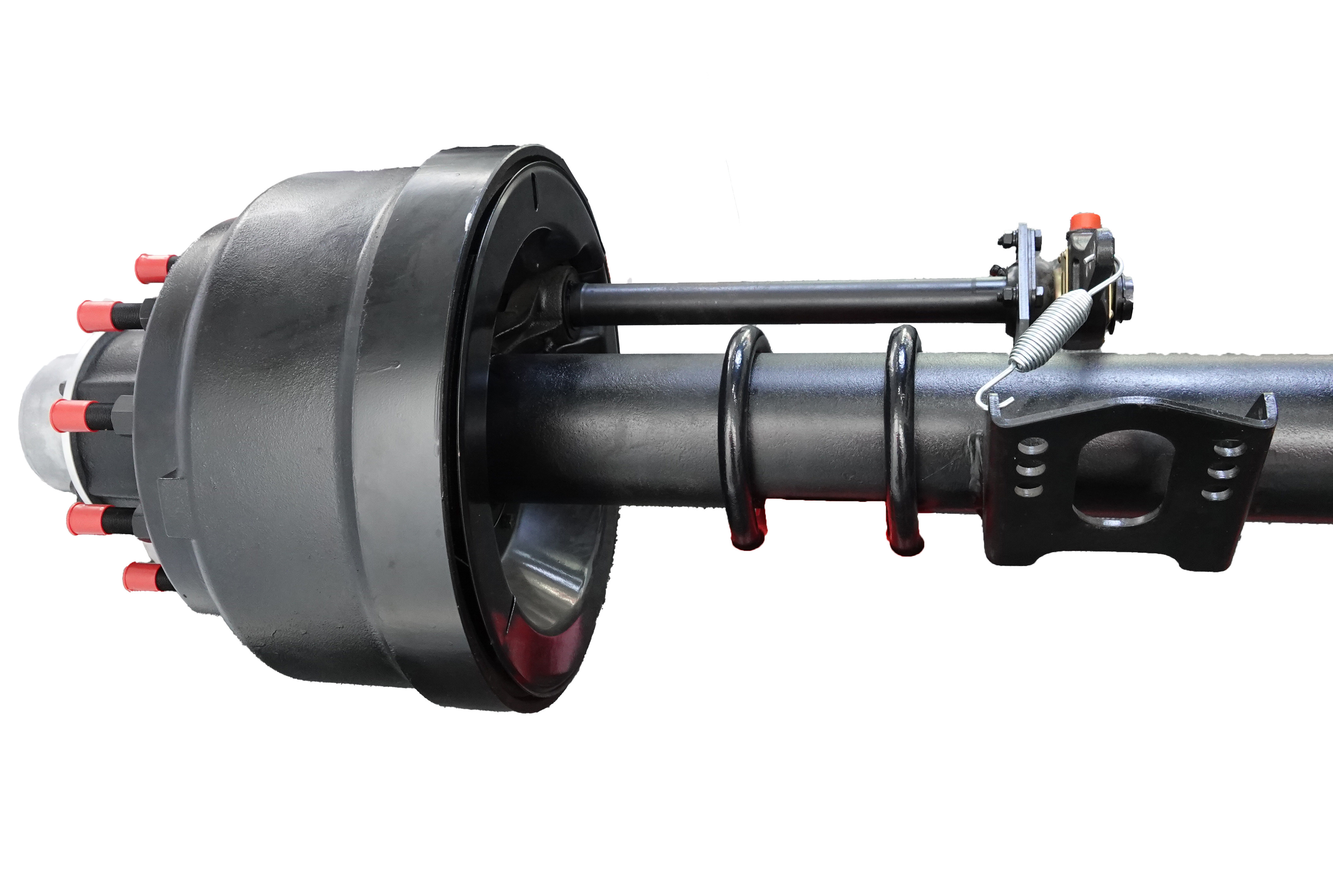 One-piece high quality low alloy shaft tube 13Ton Maintenance Free Axle For Semi Trailer