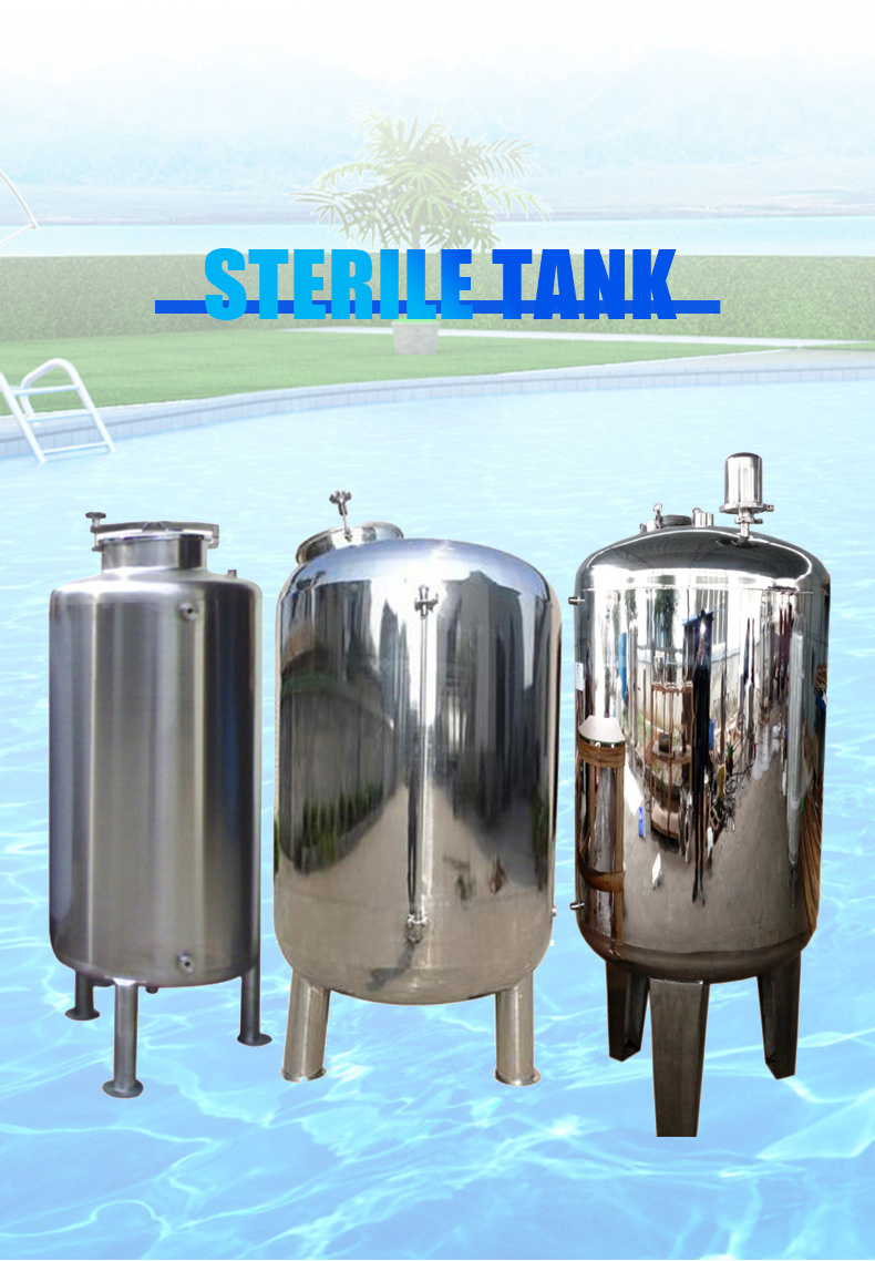 Water Reservoir Storage Tank Stainless Steel  Storage Tank for Water Treatment