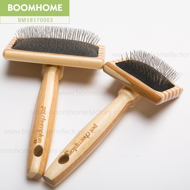 dog brush set grooming pet comb set bamboo pet brush kit remove pet hair dog  brush cat massage sets