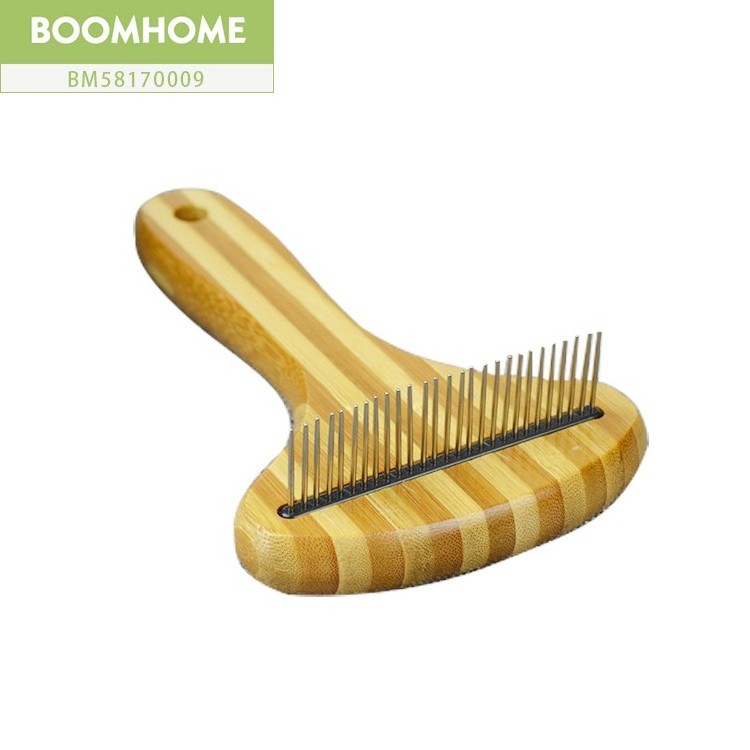 dog brush set grooming pet comb set bamboo pet brush kit remove pet hair dog  brush cat massage sets