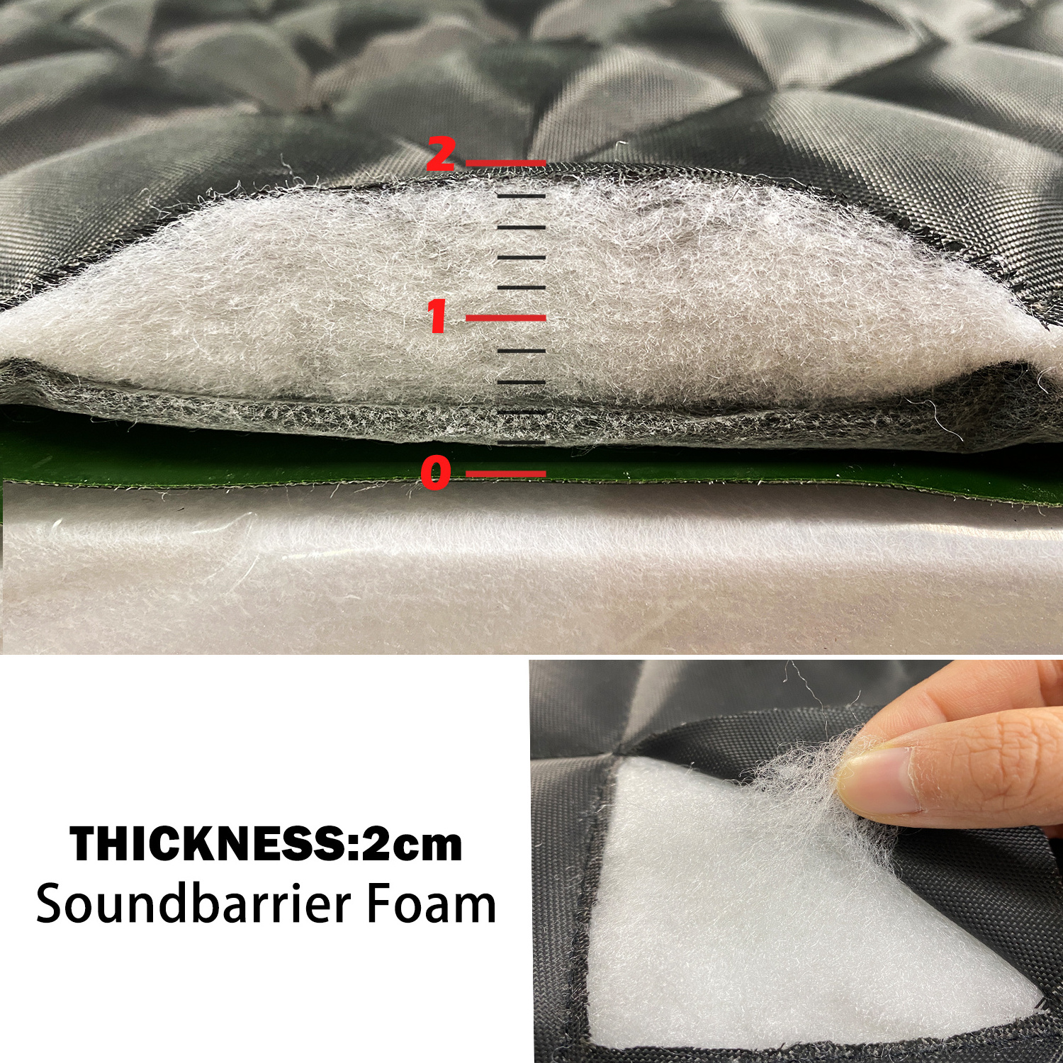 Litong Construction site sound blankets sound insulation vinyl barrier sound absorption blanket