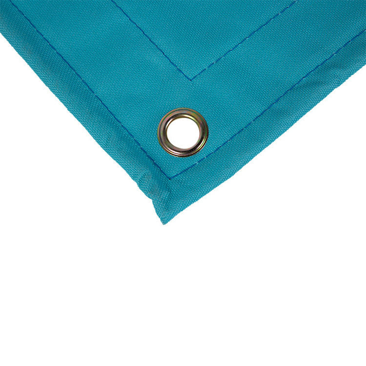 Customized Size Oxford Cloth Coated Tarps Plastic Sheet tarpaulin cover holl  tent light blue coated fabric Anti-abrasion tent