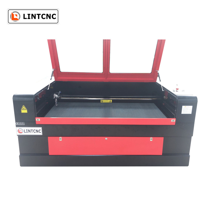 1610 co2 laser cutting machine wood mdf plastic acrylic leather 90w 100w 1410 1390 dual laser heads high precision