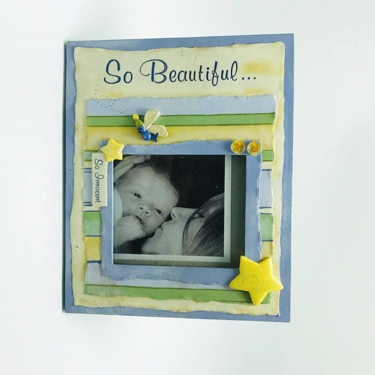 souvenir decorative picture frame handmade custom 3d baby photo frame