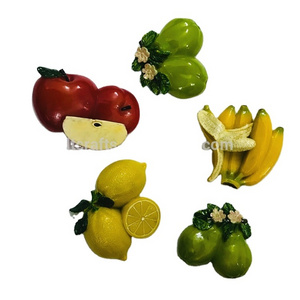 resin fruit fridge magnet type personalized refrigerator magnets