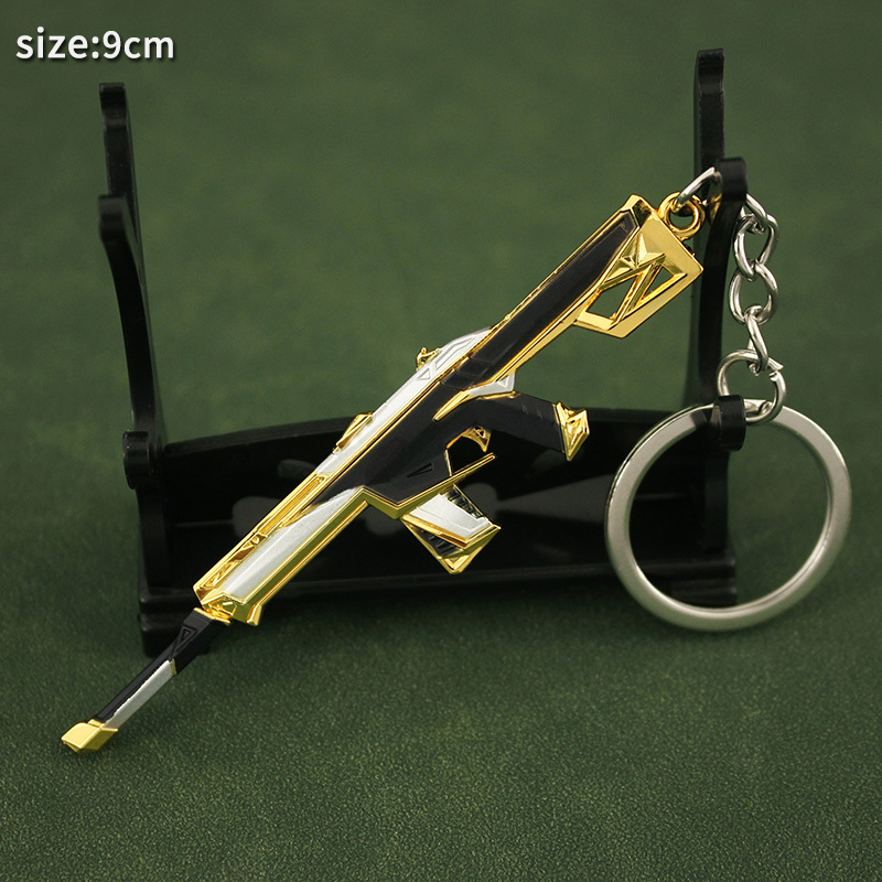 Valorant Game peripherals 9cm Prime M4 Valorant Keychain Valorant Gun Keychain