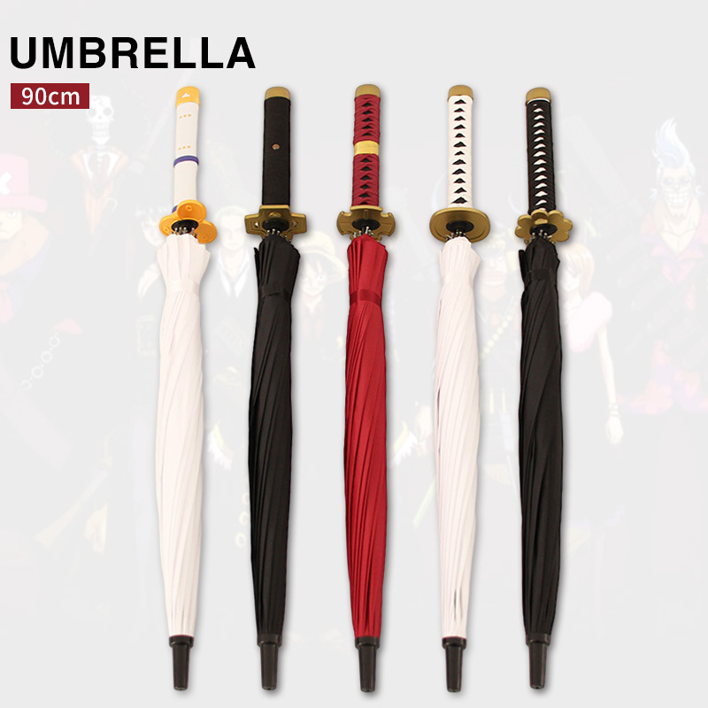 Anime Katana Umbrella One Piece Katana Weapon Model  Wholesale 104CM Wooden Toy Sword Cosplay Umbrella  Katana