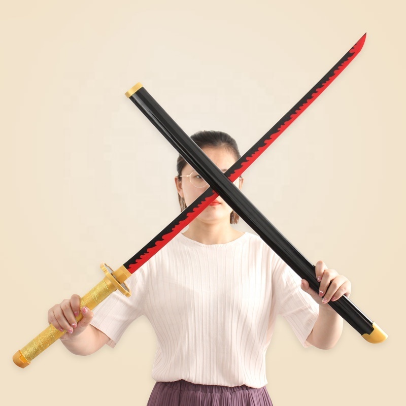 Samurai Sword Factory Wholesale Wooden 104cm Detachable Sword Toy Demon Slayer Samurai Sword